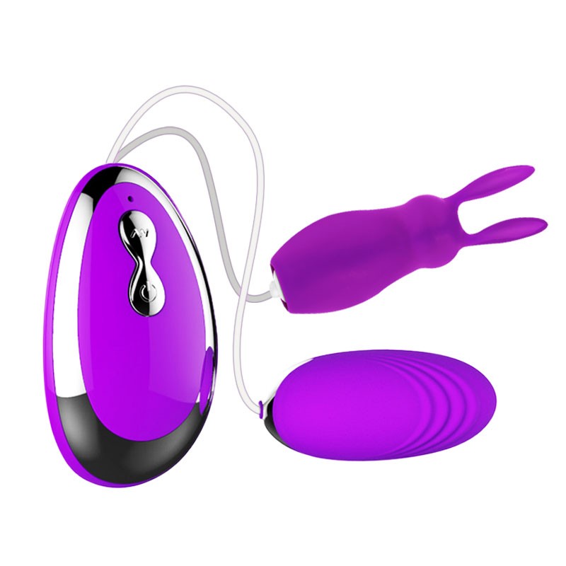 Wired silicone adult sex toys dual love eggs electric mini massage vibrator  invisible vibrators sex toys for woman-EL016B