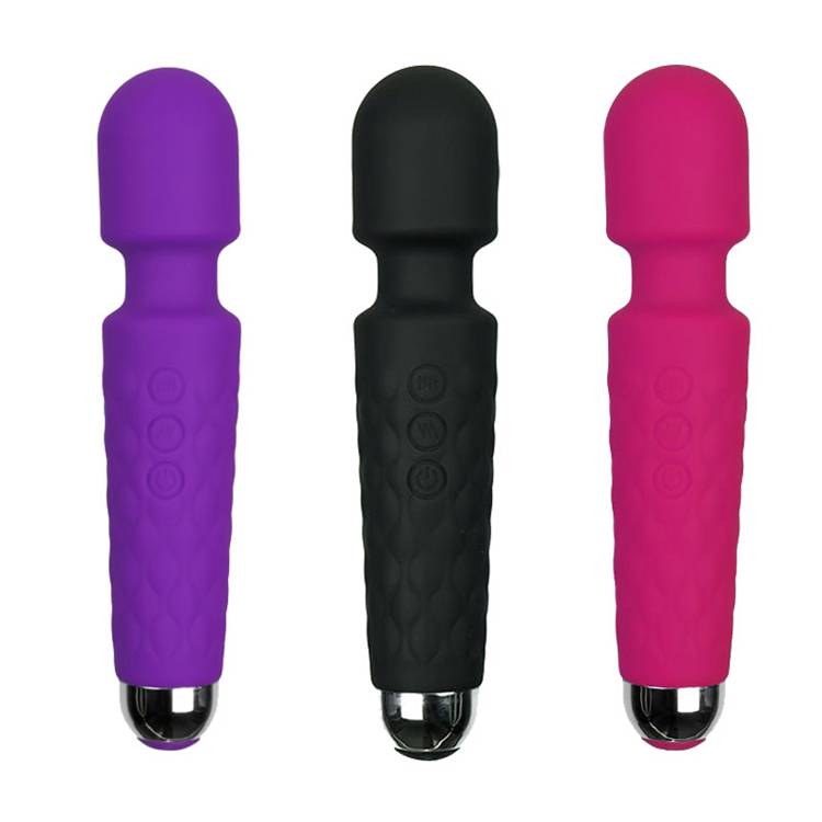 Hot selling rechargeable Magic Wand Massager powerful multi-speed body for female musturbation