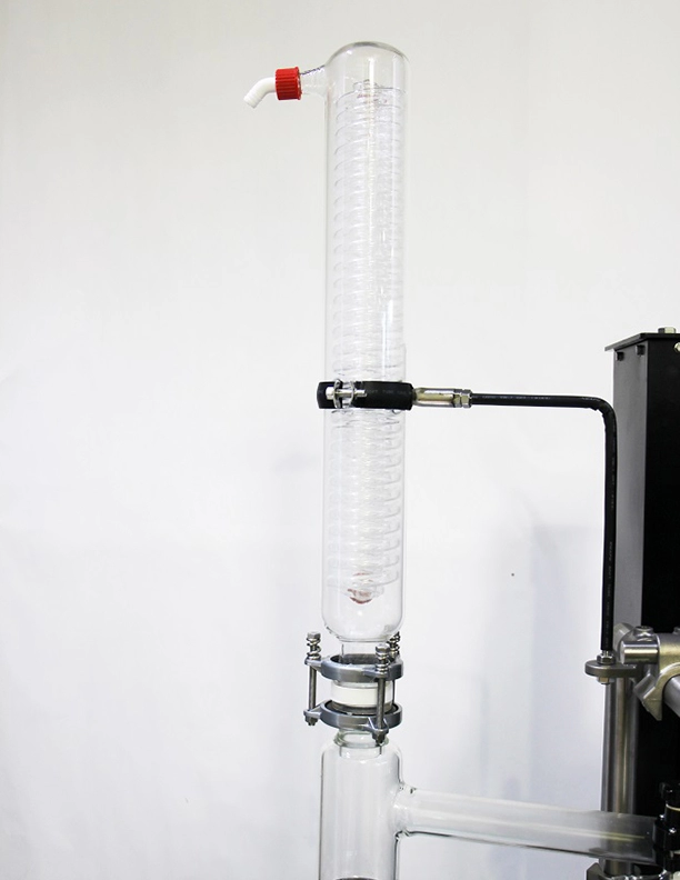 Reactor de vidre de barreja de revestiment químic d'elevació i gir de 10l-200l amb volant de mà