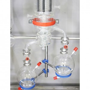 Evaporador de pel·lícula esborrada per destil·lació molecular de recorregut curt destil·lador d'oli CBD