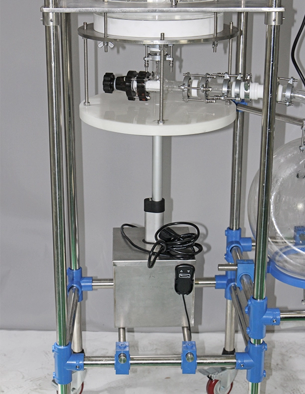 Reactor de vidre químic amb sistema d'ones ultrasòniques