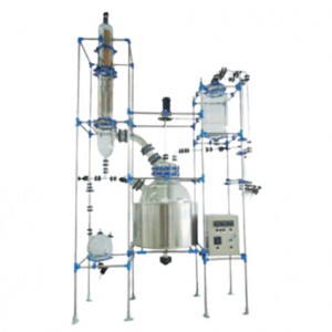 Reator de vidro esmaltado industrial personalizado para aquecimento elétrico