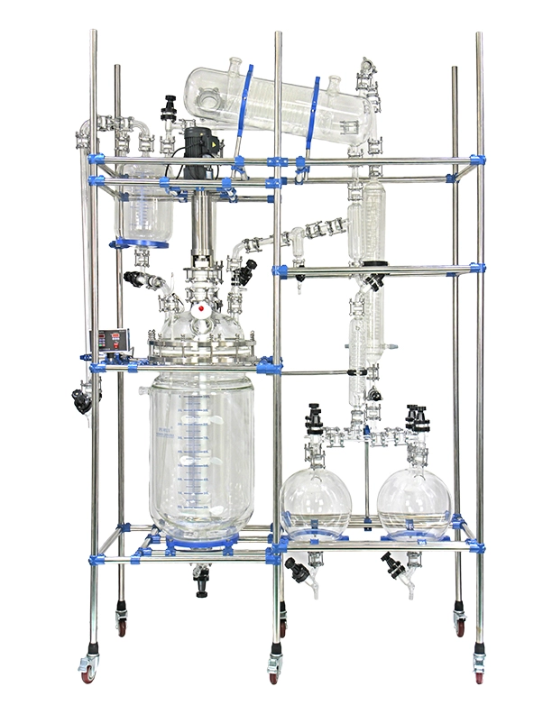 Reactor de vidre dual d'alt rendiment