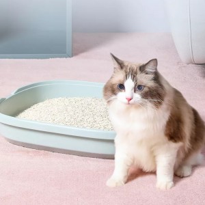 بستر گربه توفو با مواد طبیعی و قابل شستشو