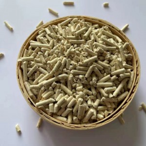 Littera per gatti di granu cù poca polvara è un bonu fabricatore di agglomerati in Cina