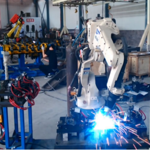 Mzere wa siteshoni ya jig welding yokhala ndi mzere wowotcherera wa robot China supplier TTM