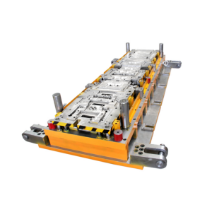 Deseño da matriz de perforación metálica do panel frontal do chan, un pilar personalizado para ferramentas de aceiro e ferramentas de aceiro para automóbiles