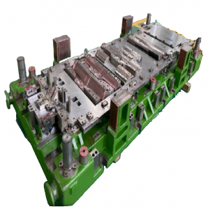 OEM Trim Auto Parts do conxunto de moldes de perforación, conxunto de moldes de troqueles grandes complicados para automóbiles