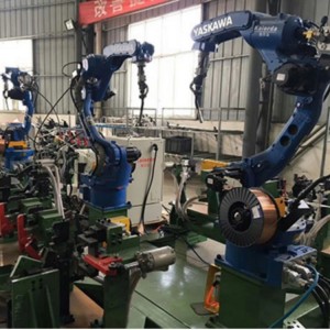 Sistem Welding Robot Kustomisasi Kanthi Perlengkapan Welding Titik Kanggo Bagian Otomotif