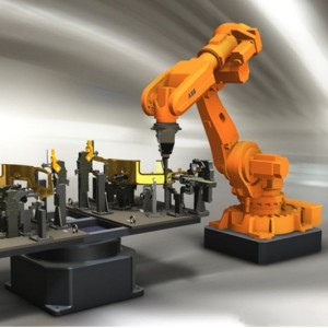 Ngaropea Robotic Welding Systems Jeung Spot Welding Fixture Pikeun Bagian Otomotif