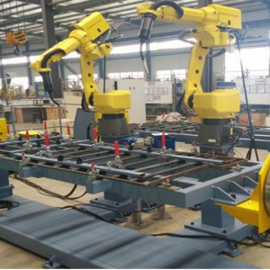 Prispôsobené robotické zváracie systémy s bodovým zváracím prípravkom pre automobilové diely