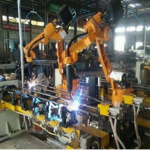 Na-customize na Robotic Welding System na May Spot Welding Fixture Para sa Mga Bahagi ng Sasakyan