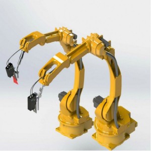 Прилагођени роботски системи за заваривање са уређајем за тачкасто заваривање за аутомобилске делове