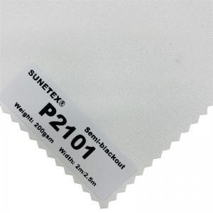 Modernong Disenyong Pearlic Roller na Tela Semi-blackout na 100% Polyester