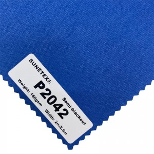 Plain Color Roller Shade Fabric Semi-Blackout 100% Полиэстер