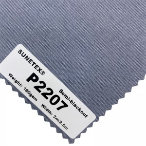 Sertipiko nga Pearlic Roller Fabric Semi-blackout 100% Polyester