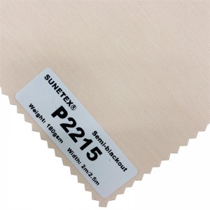 Tissu perlé d'ombrage à rouleau de qualité supérieure, largeur de 2,5 m