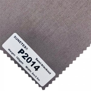 Presyo ng Pabrika Roller Blind Fabric Semi-blackout 100% Polyester