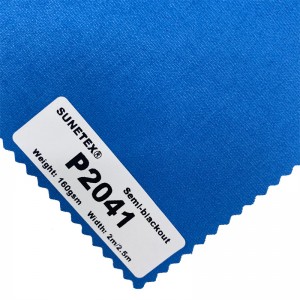 Enobarvna tkanina za rolo senčnik, polzatemnjena, 100 % poliester