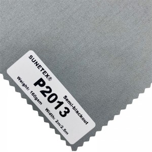 Presyo sa Pabrika nga Roller Blind Fabric Semi-blackout 100% Polyester