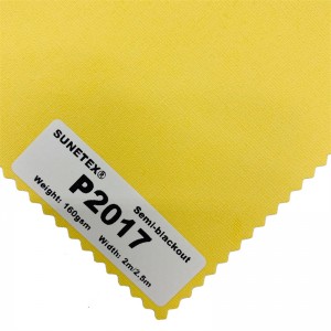 10 taona Garantie Roller Blind Fabric Semi-blackout 100% Polyester