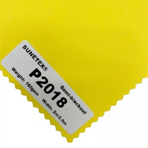 10 års garanti Rullegardinstof Semi-mørklægning 100% polyester