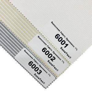 Striped Sunscreen Patterned Spring Roller Blind Office Curtains Fabrics 6000 – 1% Openness