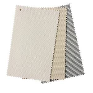 Tissus à motifs rayés de rideaux de bureau de store de rouleau de ressort de protection solaire 6000 - ouverture de 1%