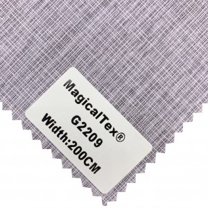 Poločerná 100% polyesterová texturovaná barevná tkanina na válečky nejlepší kvality