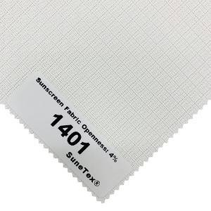 An Astráil Polyester Agus Vinyl PVC poileistir Grianscéithe Fabraic Do Roller Dall
