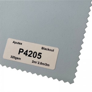 Høykvalitets tilpassede 100% polyester Blackout Roller Stoffer med billig pris