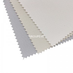 ធ្វើឱ្យប្រសើរឡើងនូវ Windows របស់អ្នកប្រឆាំងនឹងកាំរស្មីអ៊ុលត្រាវីយូឡេជាមួយនឹងការបើកចំហ 3% ក្រណាត់ការពារកម្តៅថ្ងៃ ក្រណាត់ Roller Fireproof Roller Fabric Sunscreen Fabric ផ្ទាល់ខ្លួន