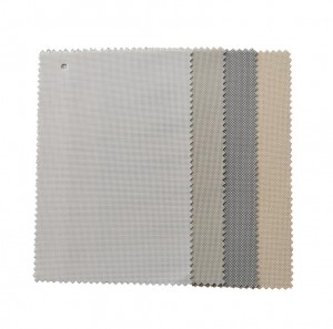 Classic 5% Openness Basic White Beige Grey Fire-Proof Solar Screen Roller Fabric
