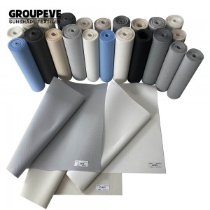 Wholesale 5% Openness Anti-UV Motorized Roller Sunscreen Fabric For Home Decor