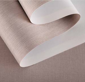 Fabricant de tela de cortina enrotllable de malla de malla de PVC recobert de PVC de la Xina