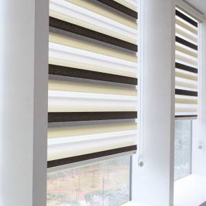 Factory Hot Sell Dual Sheer Roller Blinds Fabric Na Ofishi