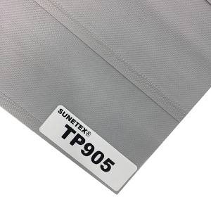Tessuto per tende a rullo Shangri-La a tripla tonalità di vendita calda in fabbrica 100% oscurante