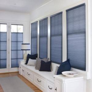 Wholesale China PVC Coated Textilene Sun Screen Teslin Curtain Mesh Roller Blind Fabric