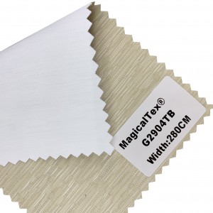 Tela de persiana enrollable opaca texturizada Manual de alta calidad a buen precio