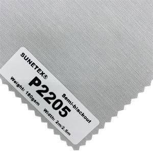 ຜ້າມ້ວນ Pearlic ທີ່ໄດ້ຮັບການຢັ້ງຢືນເຄິ່ງ blackout 100% Polyester