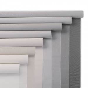 Classic 5% Openness Basic White Beige Grey Fire-Proof Solar Screen Roller Fabric