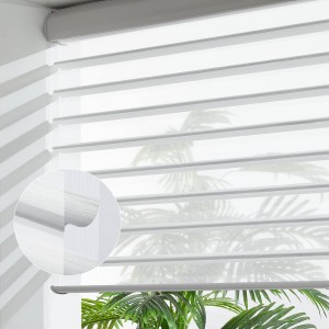 Shangri-La Window Roller Shades- လက်ရာမြောက်သော Blinds Fabric ဖြင့် သင့်နေရာကို မြှင့်တင်ပါ။