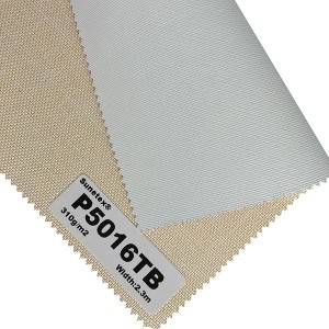 Slubby Yarn Blind Fabric Foam White Coating