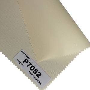 عمده فروشی OEM/ODM Blackout Thinner Fiberglass+PVC Roller Blind Fabric