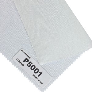 Visokokakovostne 100% poliestrske polzatemnitvene tkanine za rolete za obdelavo oken