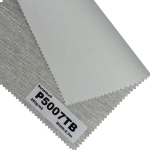 Ọgwụgwụ dị elu 100% Polyester Semi-Blackout Roller Blinds Fabrics Maka Ọgwụgwọ Window