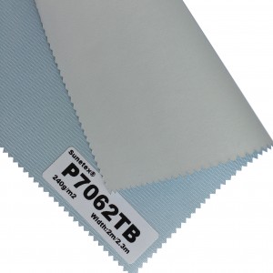 Bescht Qualitéit 100% Polyester Full Light Shading Roller Jalousie Stoff Fir Fënster Behandlung