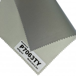 Firoşxane Silver Coated Blackout Insulasyona Roller Blinds Fabrics Ji bo Window