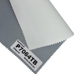 Bästa kvalitet 100% polyester Full ljus skuggning rullgardiner Tyg för fönsterbehandling