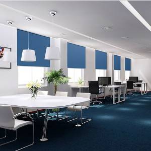 China New Product China Mesh Banner Material Sun Screen Roller Blind Vinyl Fabric Economico